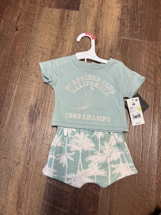 Newborn Grayson Collective Surfrider Club Outfit