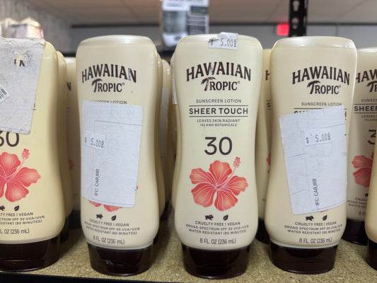 Hawaiian Tropic Sunscreen Lotion