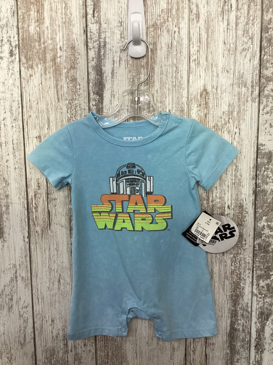 6-9M Blue Star Wars Onesie