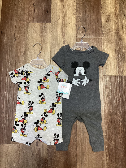 6-9M Mickey Mouse bodysuits