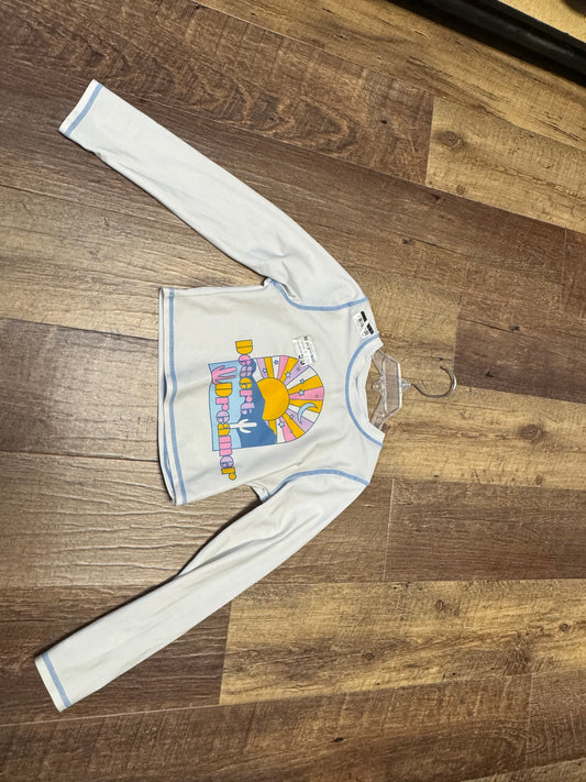 Girls M 8 Swim Top