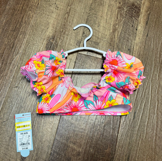 Girls XS 4/5 Swim Top