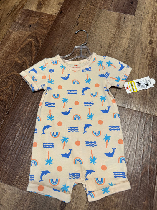 6-9M Cat&Jack Dolphin Onesie