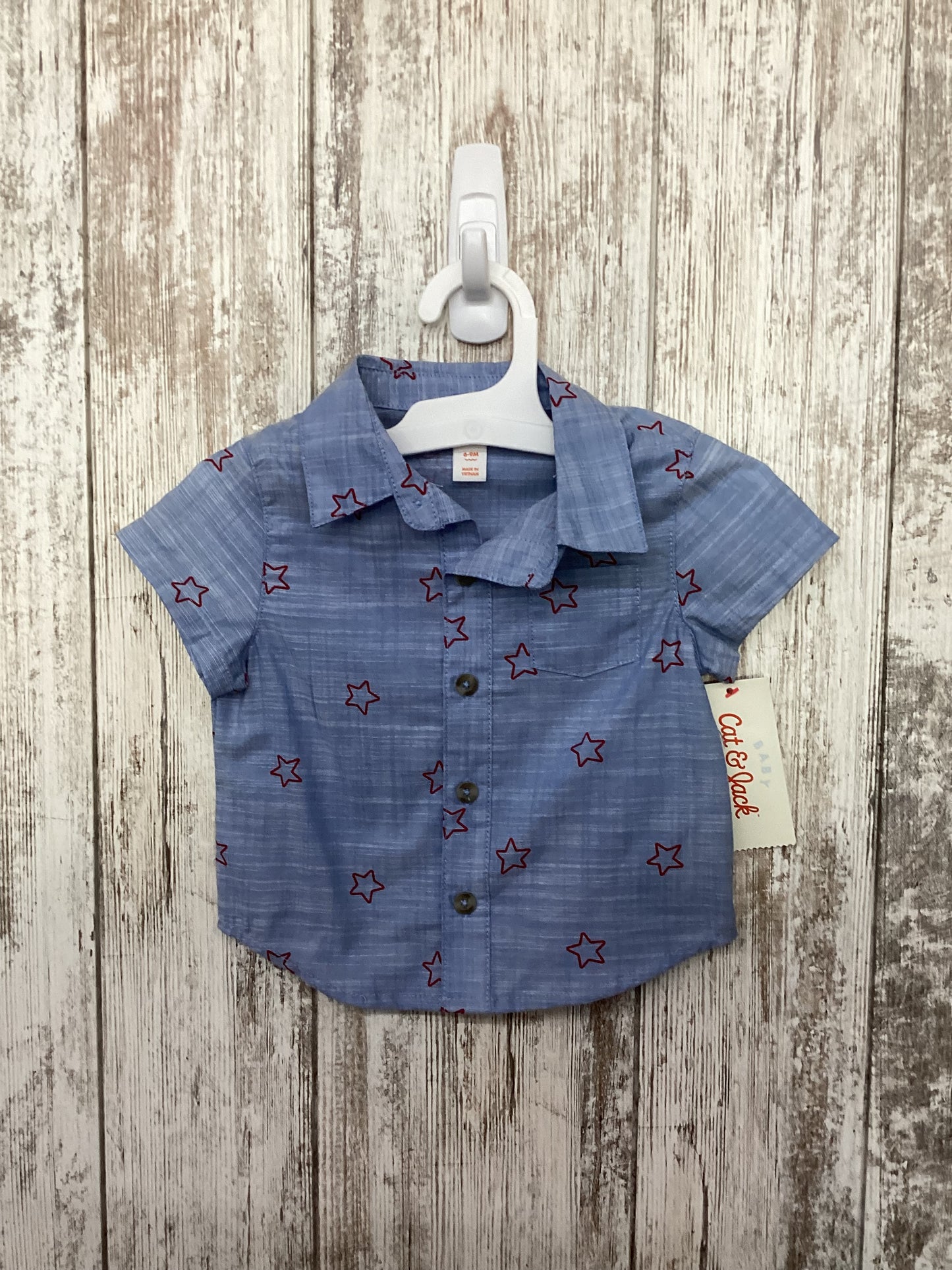 6-9M Cat&Jack Star Shirt