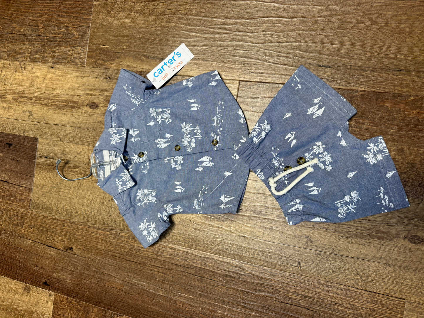 Newborn Carter’s Sail Boat Outfit