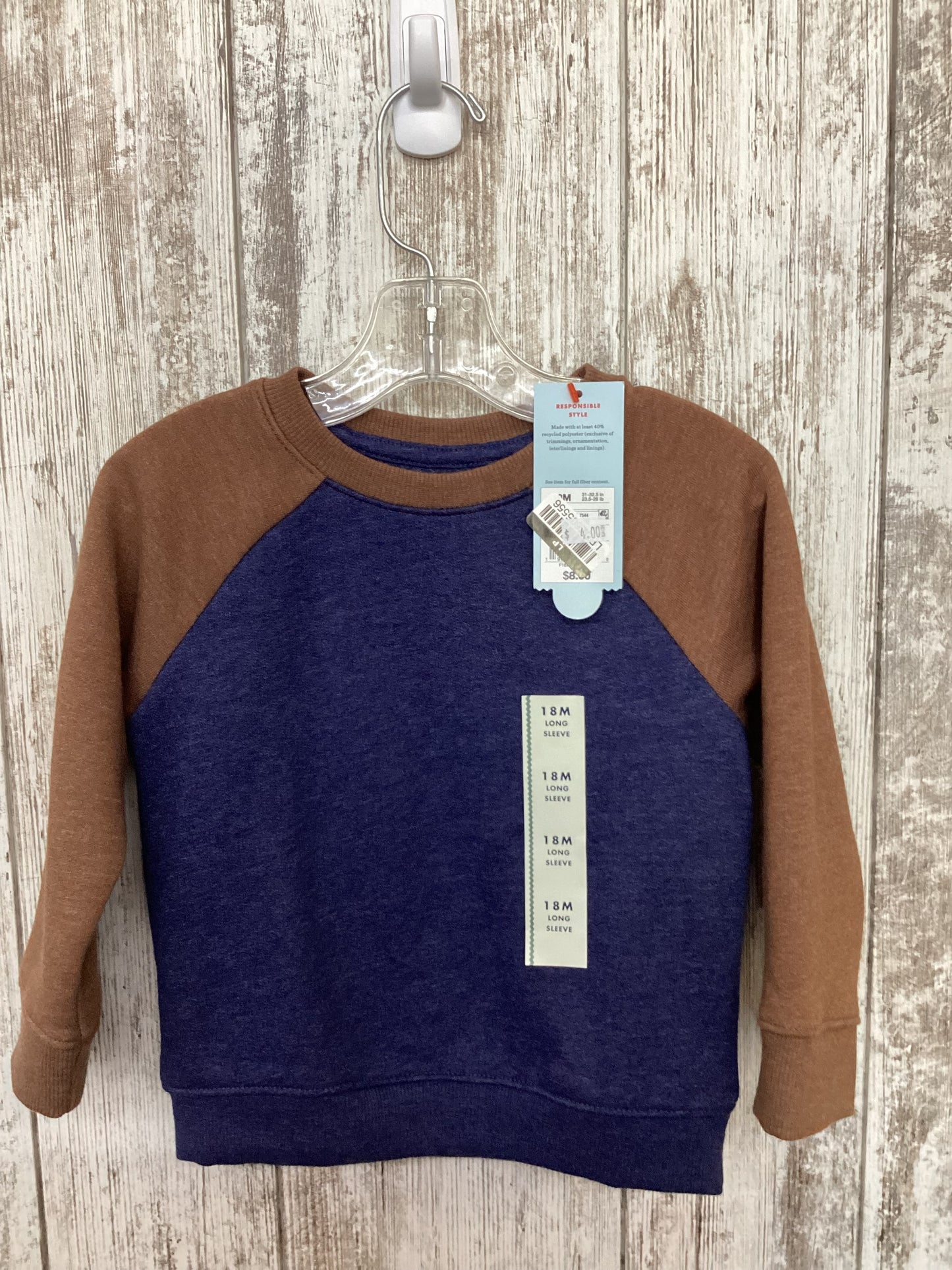 18M Cat&Jack Crewneck