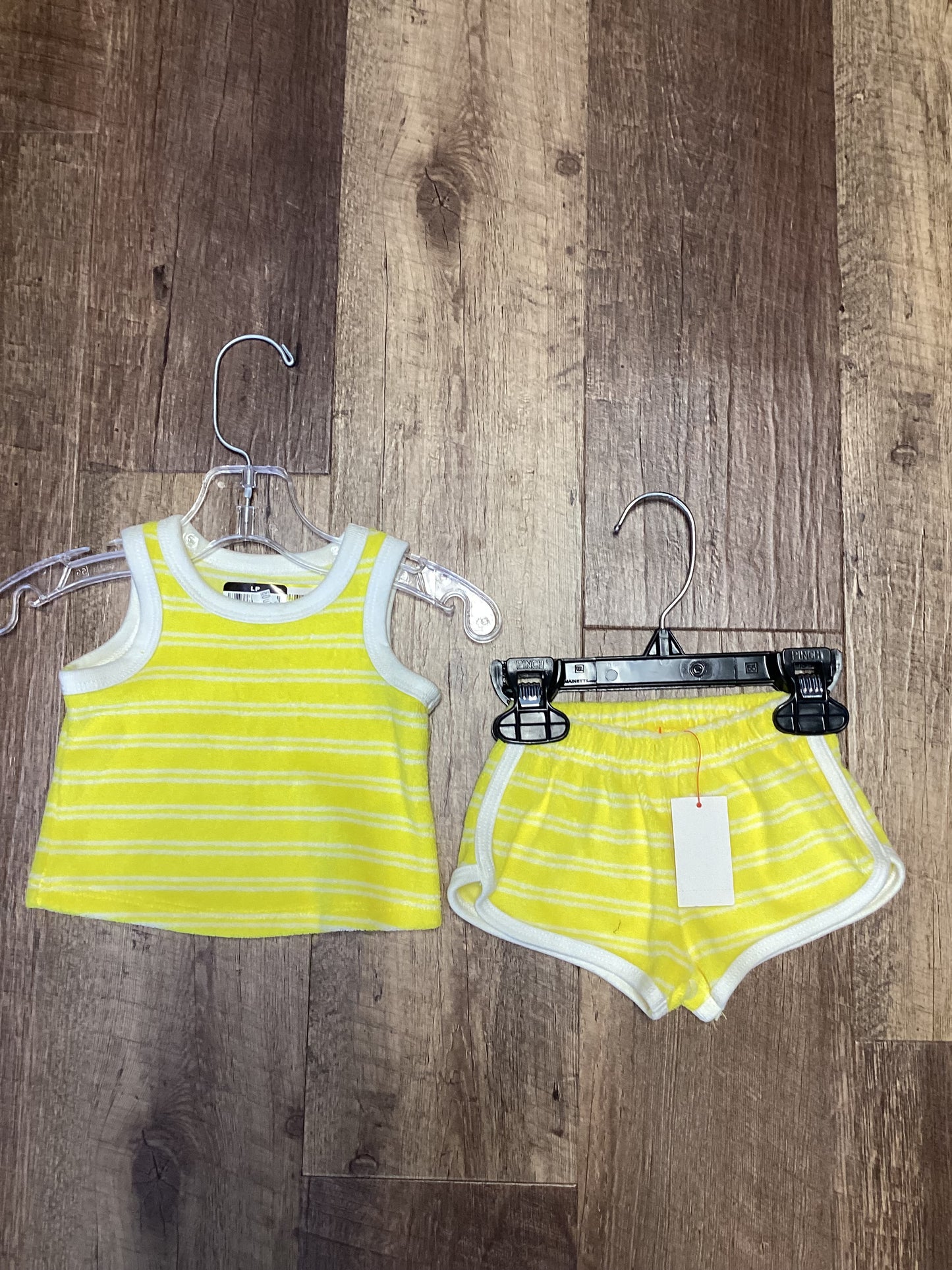 Newborn Cat&Jack Yellow Outfit