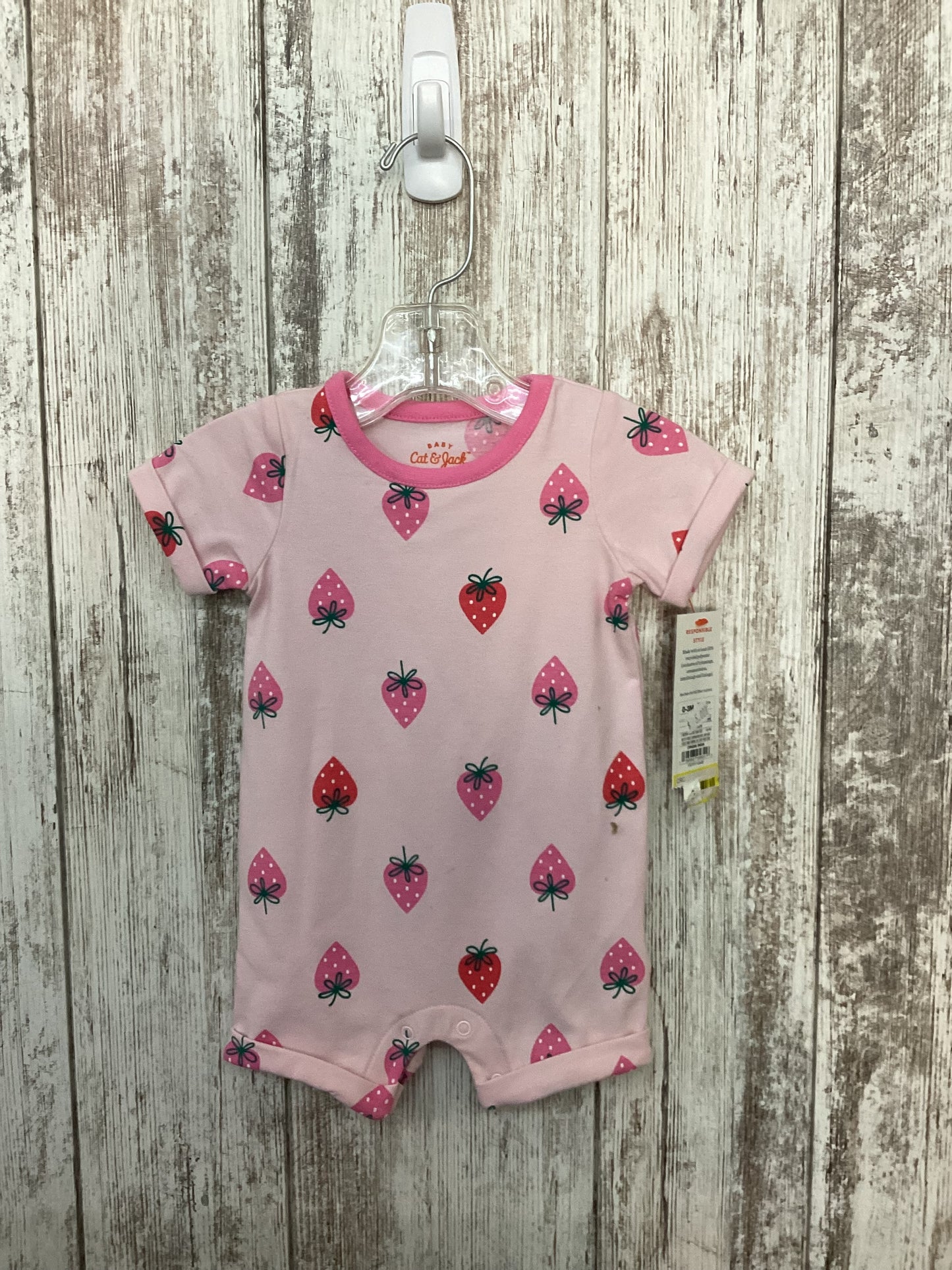 0-3M Cat&Jack Strawberry Bodysuit