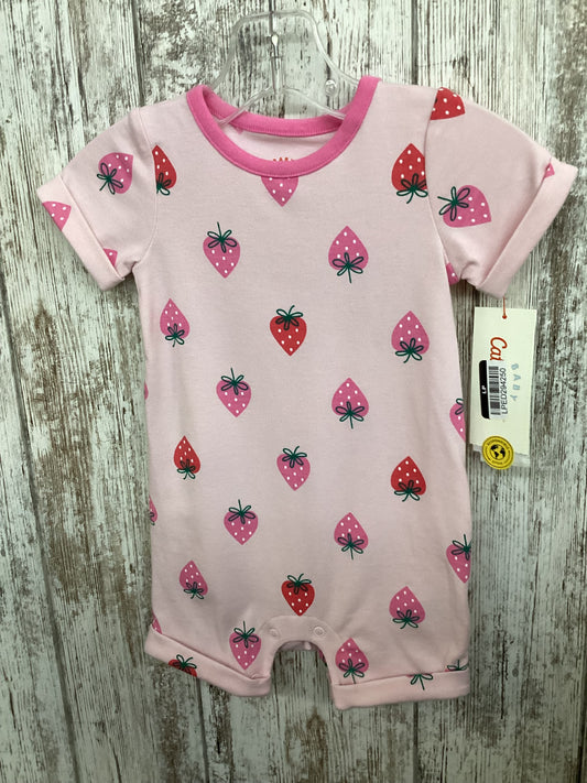 3-6M Cat&Jack Strawberry Bodysuit