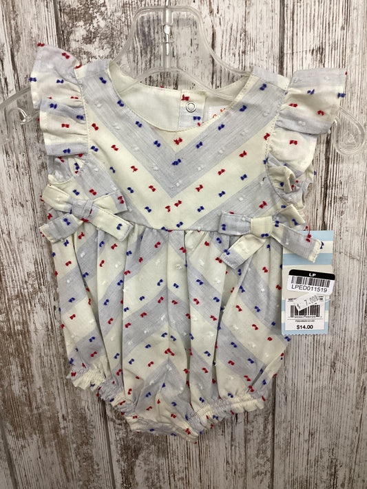 0-3M Cat&Jack Red White & Blue Bodysuit