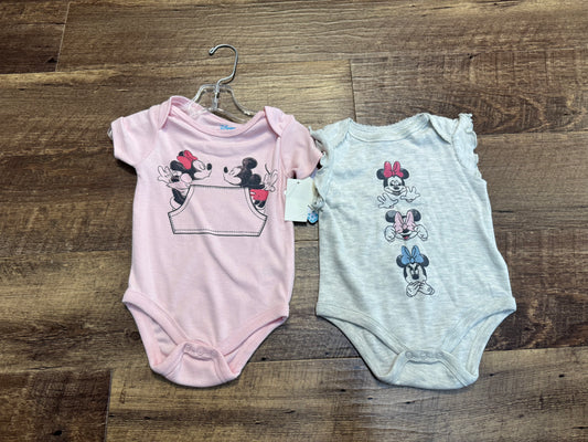 3-6M Disney Bodysuits