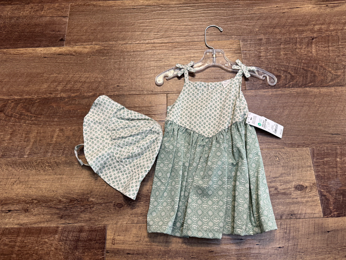 6M Carter's Dress & Hat