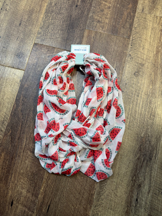 Kids Watermelon Infinity Scarf