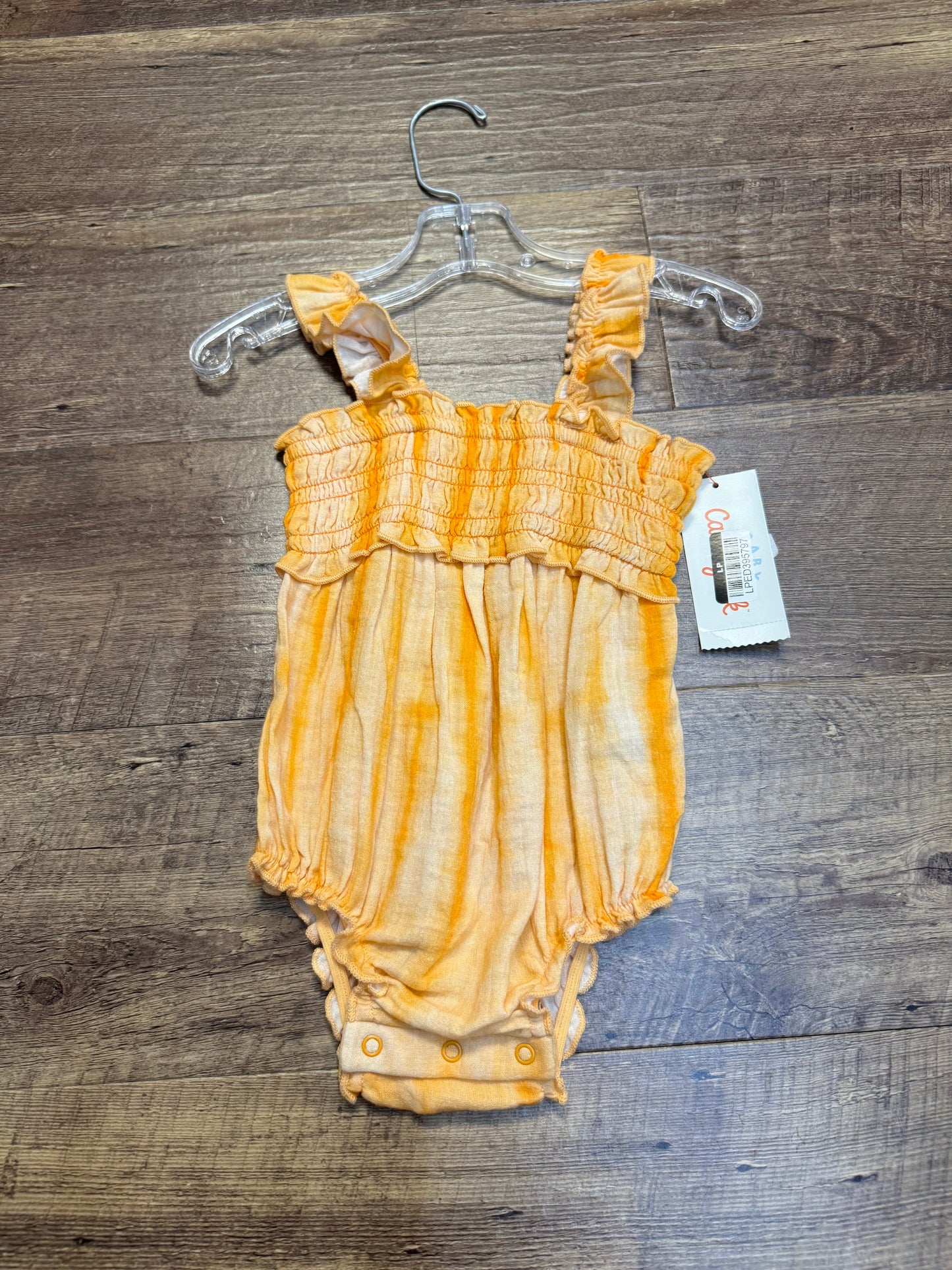 6-9M Cat&Jack Orange TieDye