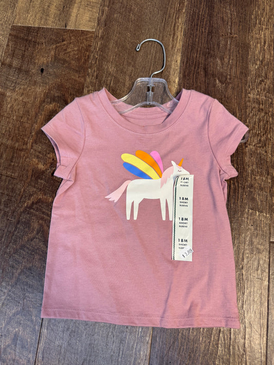 18 Cat&Jack Unicorn Shirt