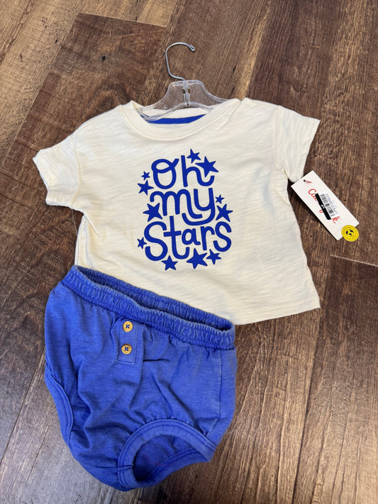 12M Cat&Jack Oh My Stars Outfit