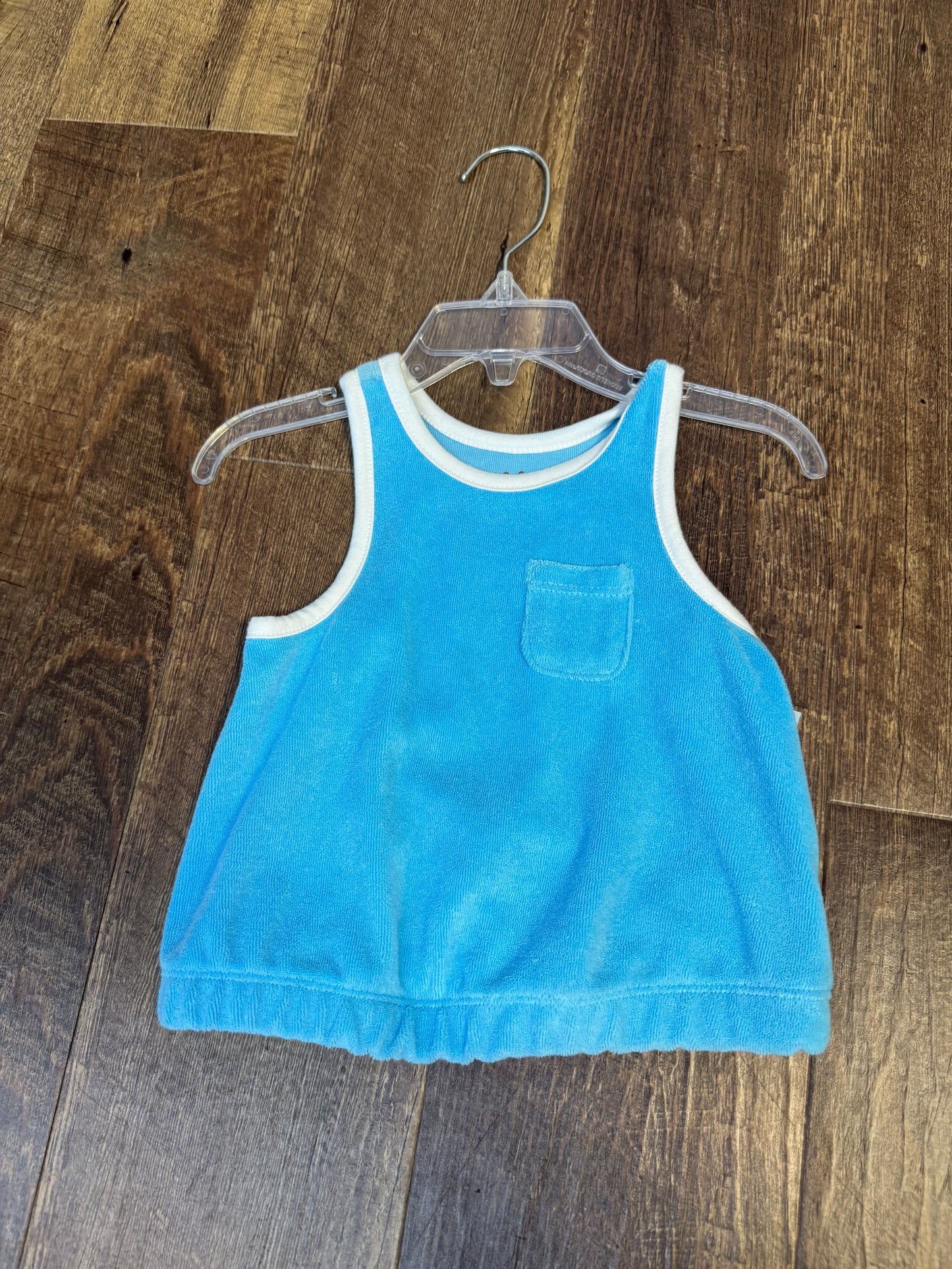 12M Cat&Jack Blue Shirt