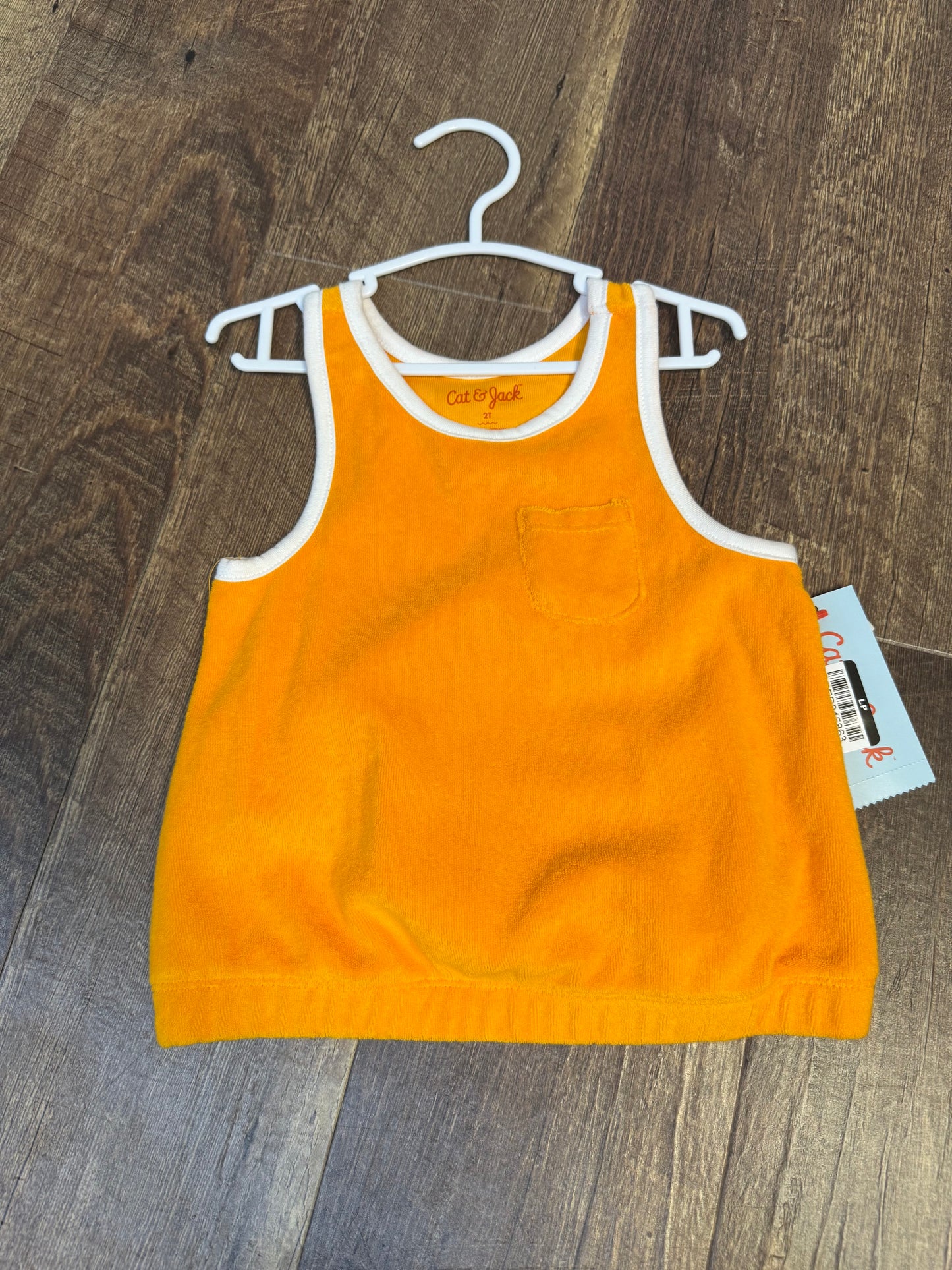 2T Cat&Jack Orange Shirt