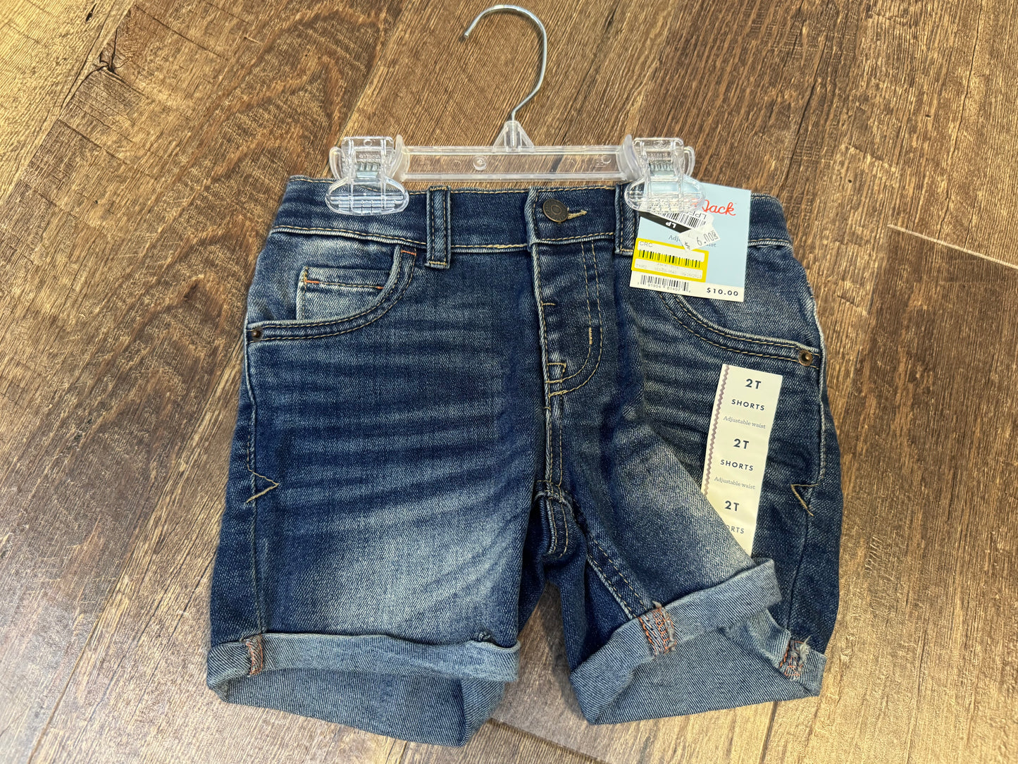 2T Cat&Jack Jean Shorts