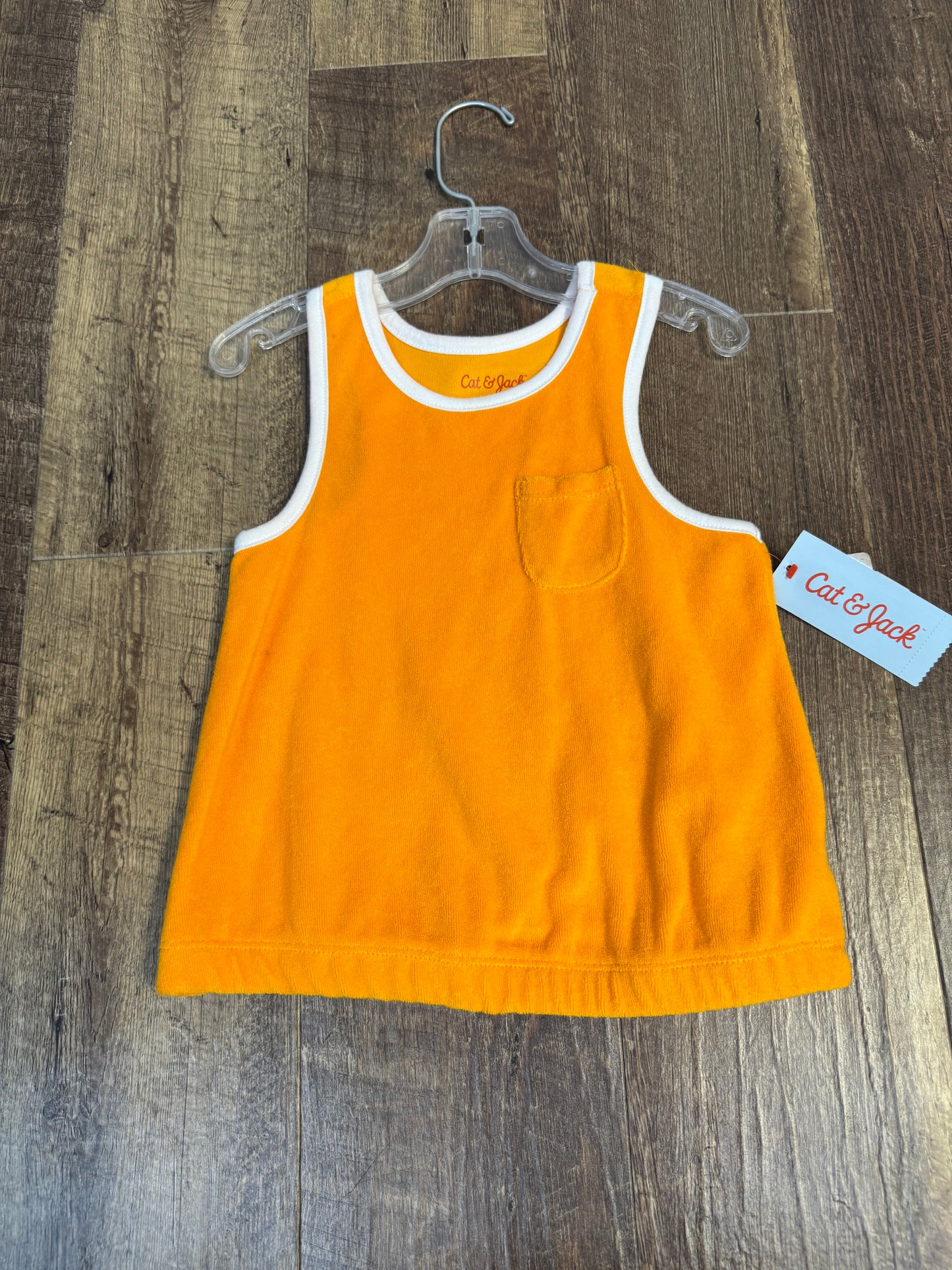 4T Cat&Jack Orange Shirt