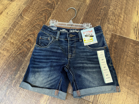 4T Cat&Jack Jean Shorts