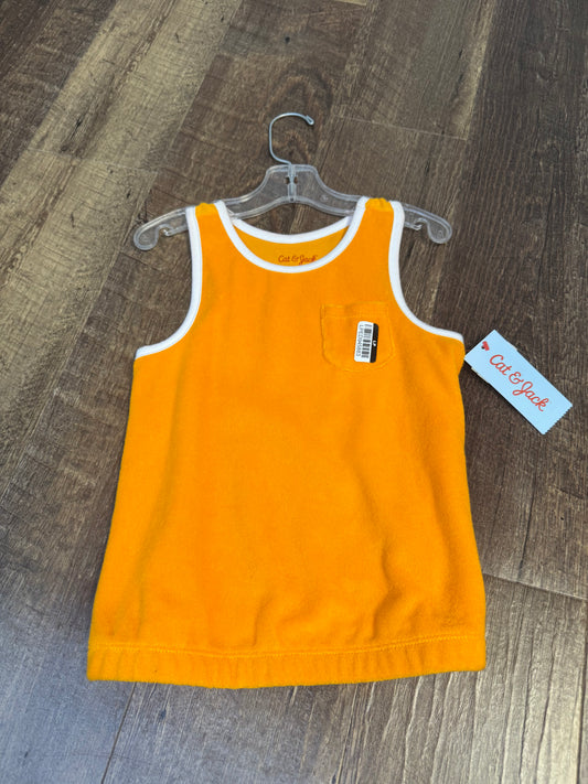 5T Cat&Jack Orange Shirt