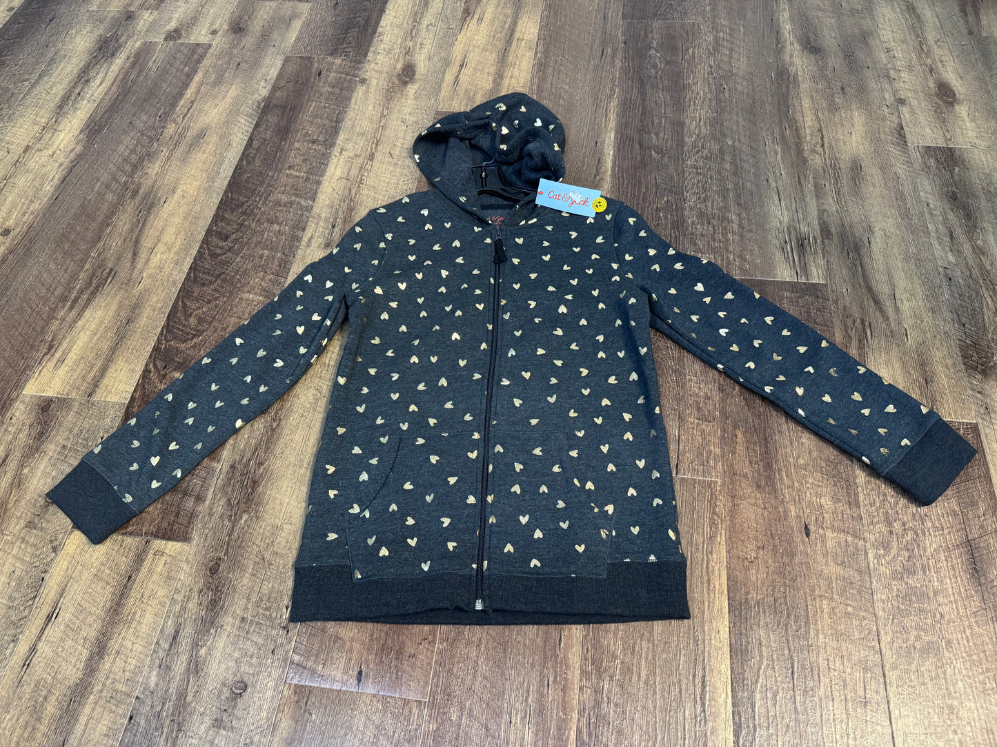 XL (14/16) Cat&Jack Hooded ZipUp