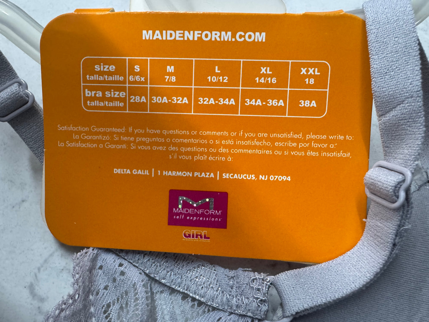 34A (L) Maidenform