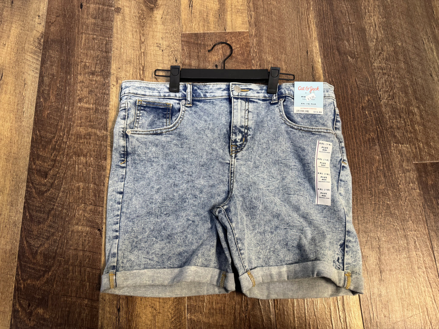 XXL (18) Plus Cat&Jack Shorts