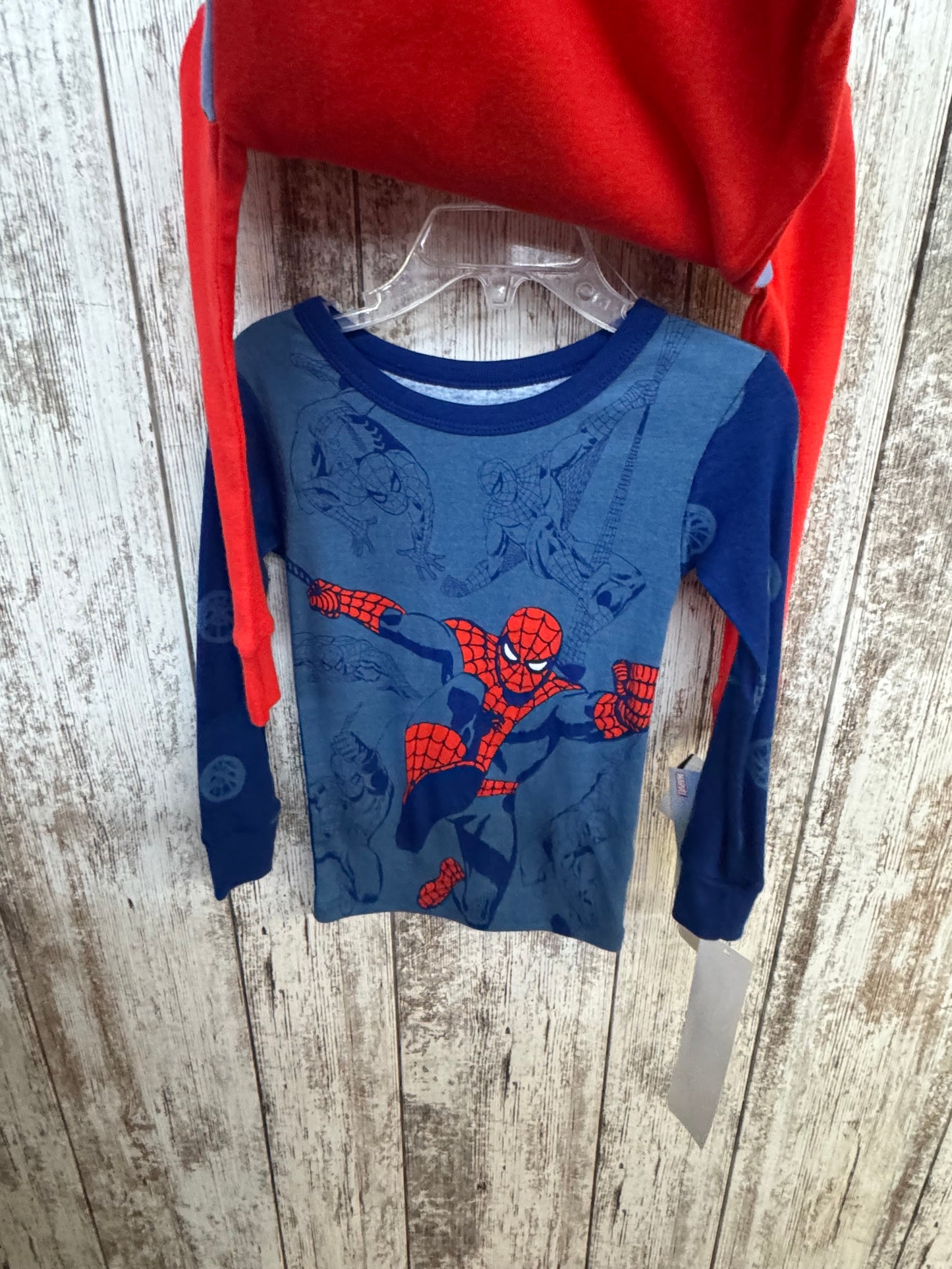 4T Marvel 2pk PJ Shirts