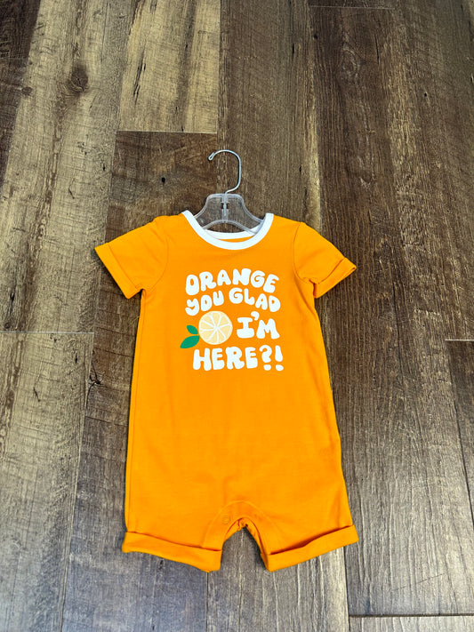 6-9 Cat&Jack Orange Bodysuit