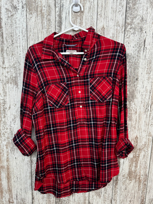 M - Merona Plaid Shirt