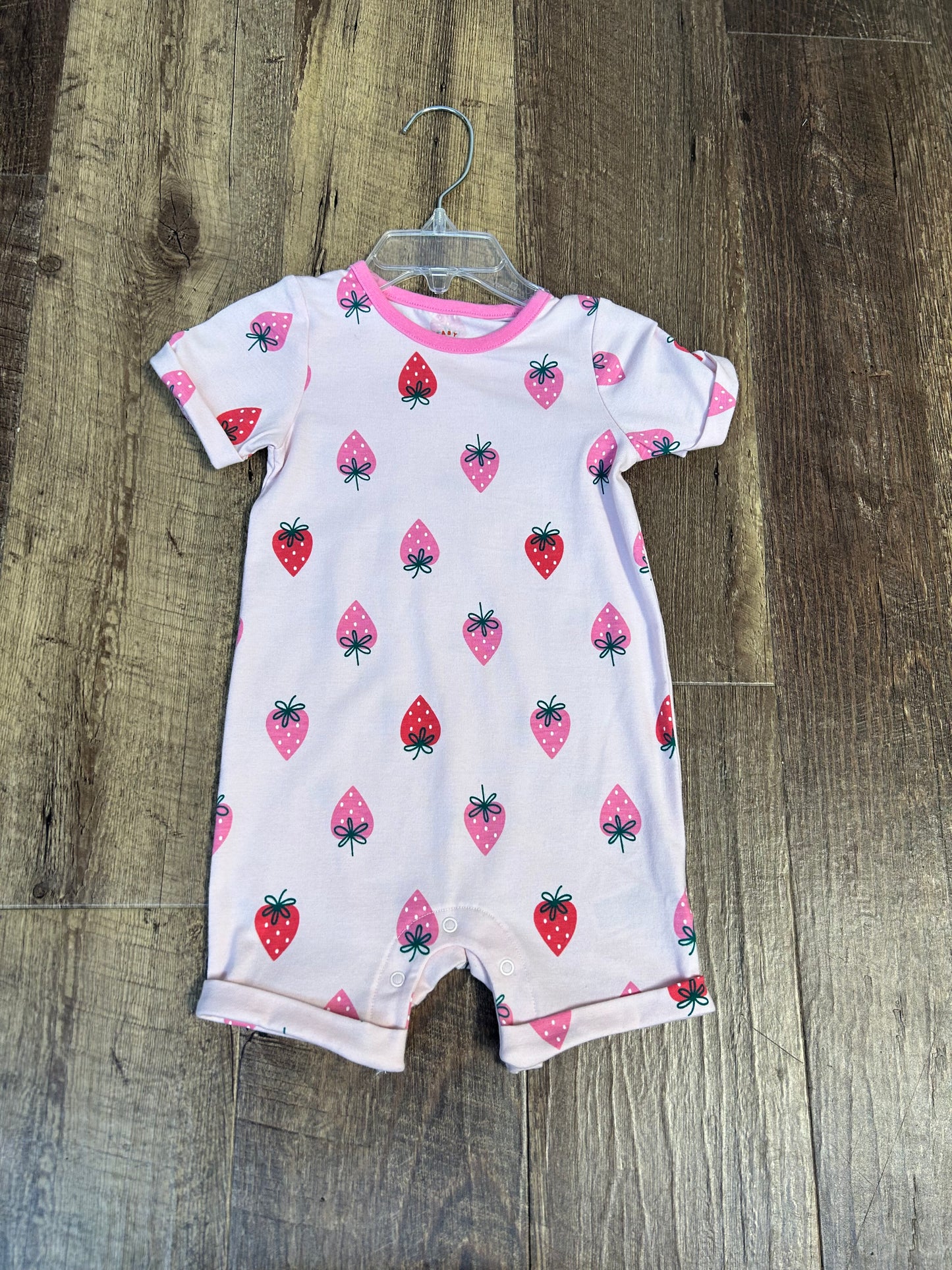 12M Cat&Jack Strawberry Bodysuit