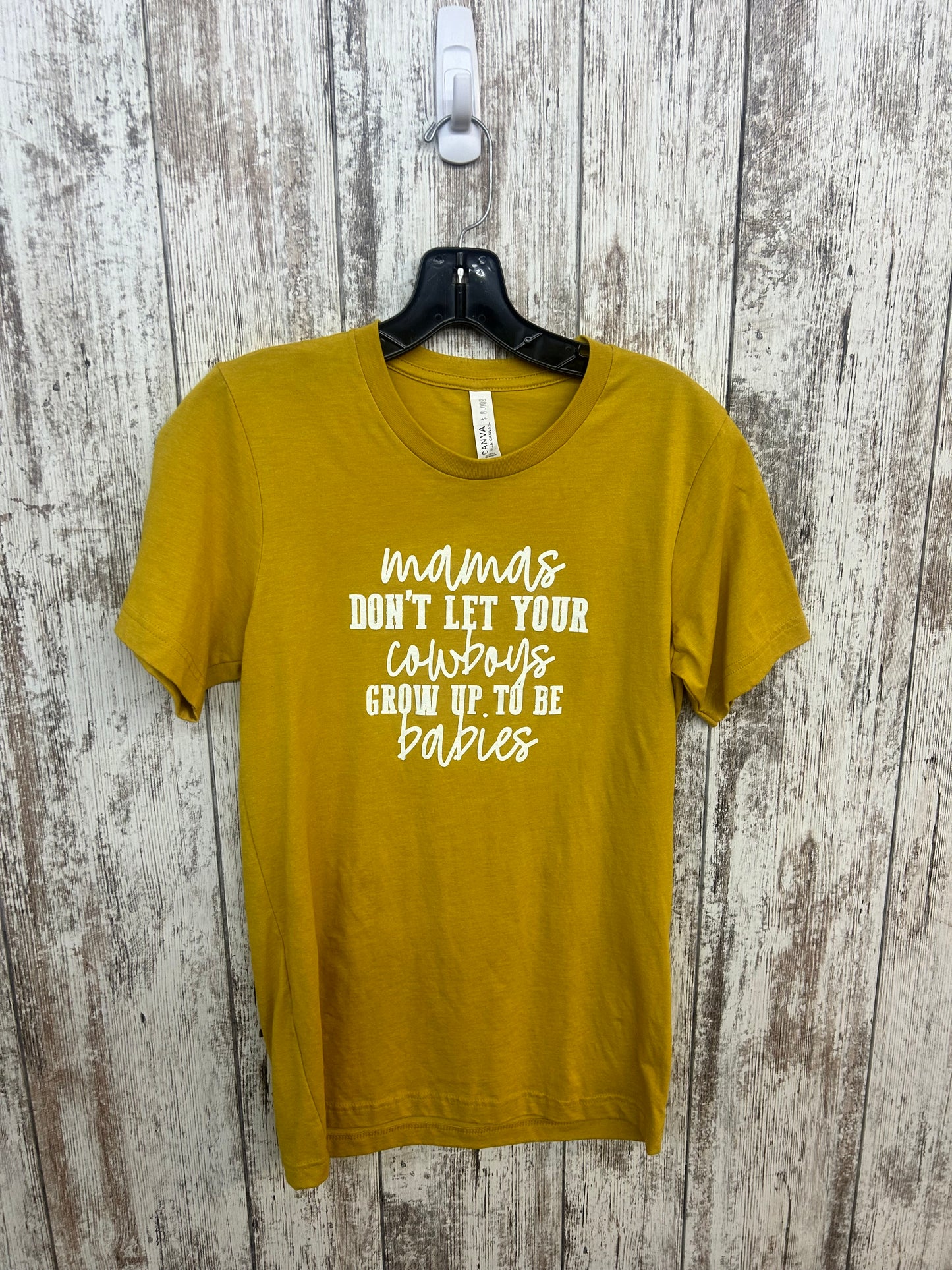 S - Mama's Don't Let Your Cowboys Grow Up Shirt